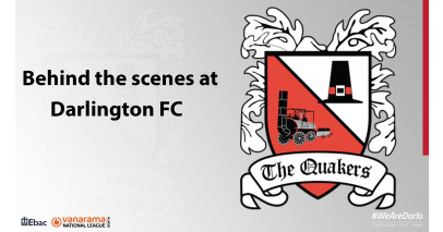 Behind the scenes at Darlington FC -- latest update