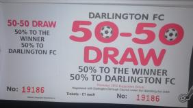 50/50 draw raises £14,000 in a season