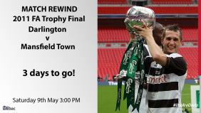 FA Trophy final memories -- Paul Arnison leads his kids out