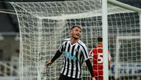 New signing Luke sets scoring target