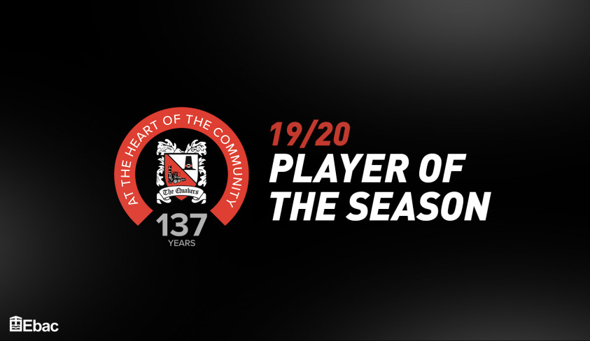 Vote for your Player of the season 2019-20!