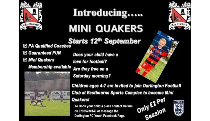 Become a Mini Quaker!