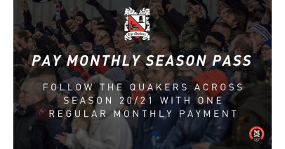 Pay Monthly Season Pass - A new way to follow your club