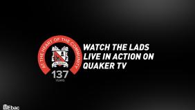 Darlington FC launches Quaker TV
