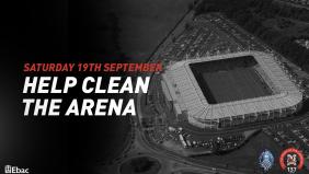 Clean the Arena on Saturday