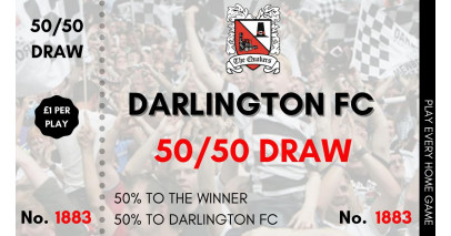 Darlington v Kidderminster Virtual 50/50 Draw