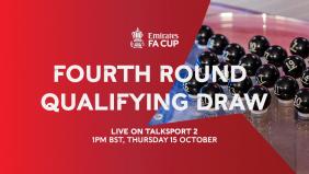 Emirates FA Cup fourth qualifying round draw