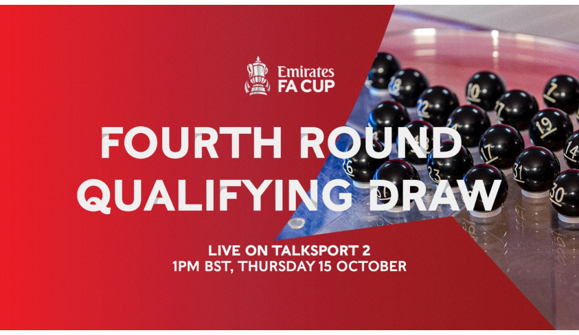 Emirates FA Cup fourth qualifying round draw