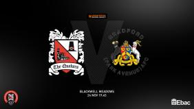 Bradford Park Avenue game rearranged