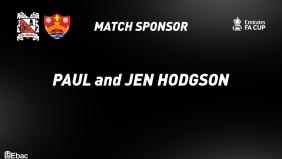 Thanks to our virtual match sponsors Paul and Jen Hodgson