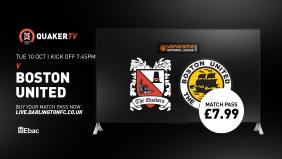 Buy your match pass for the Boston game!