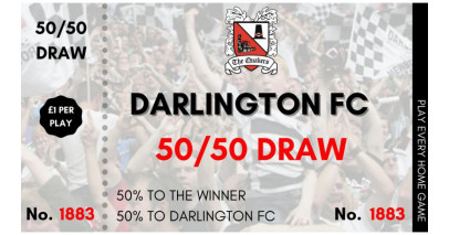 Boston United Virtual 50/50 draw