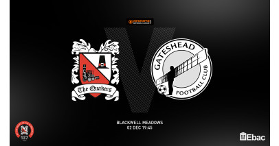 Gateshead home game moved back by a day