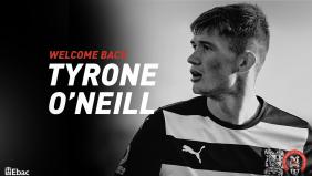 Tyrone signs for the second time!