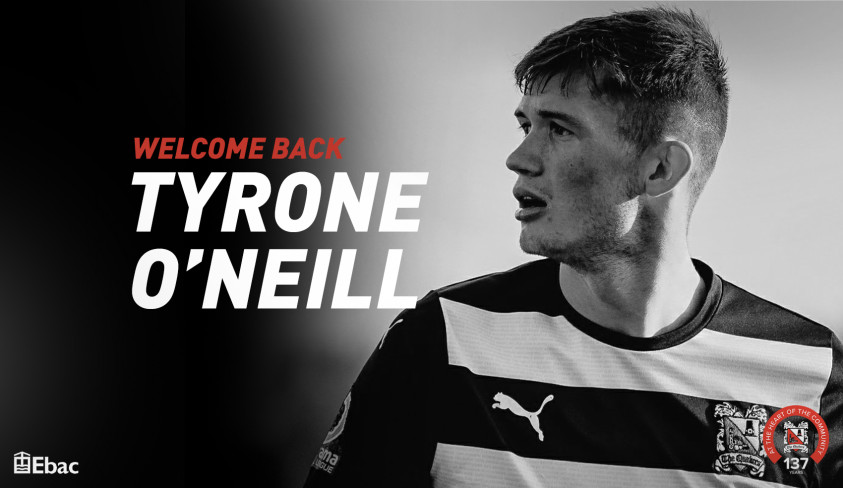 Tyrone signs for the second time!