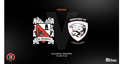 Hereford home game re-arranged