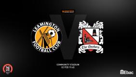 Leamington away game re-arranged