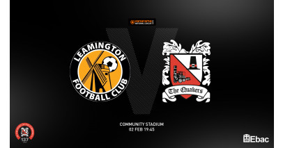 Leamington away game re-arranged