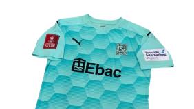 Buy a match-worn Darlington FC FA Cup shirt!