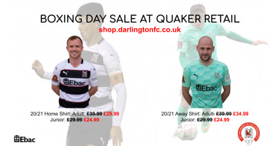 Boxing Day sale now on!