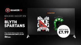 Watch the Blyth game on Quaker TV!