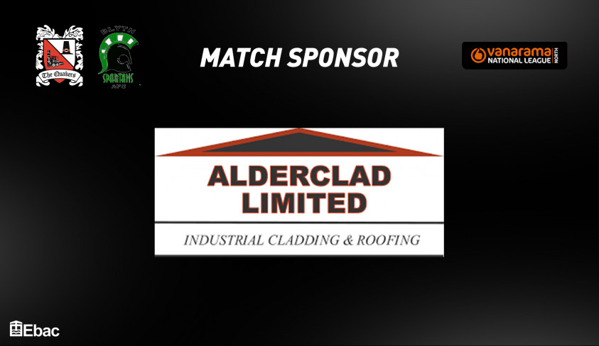 Thanks to our match sponsors, Alderclad!