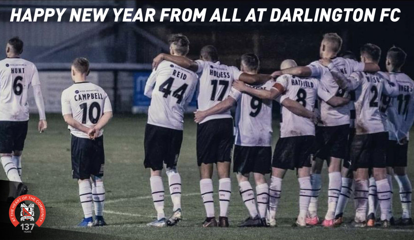 Happy New Year from Darlington FC