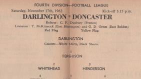 Memory Match -- Doncaster 1962
