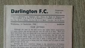 Programmes from the 1954-55 season -- part 1