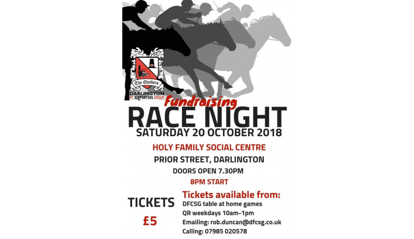 Race night reminder