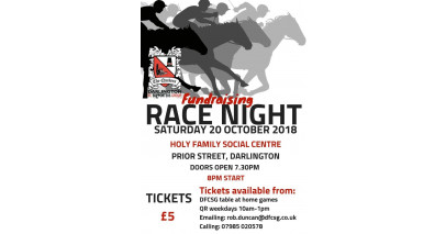 Race night reminder