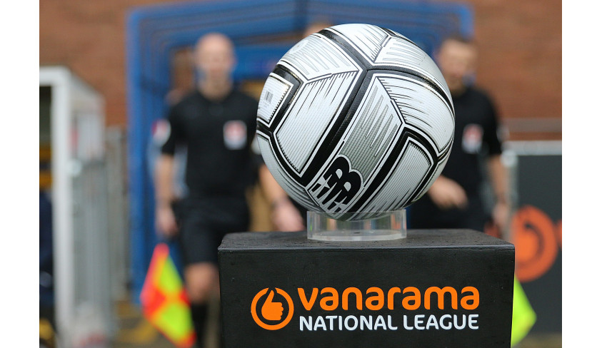 From the League: National League signs new three year sponsorship deal with Vanarama