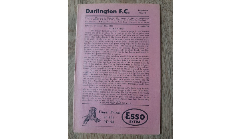 Programmes from the 1955-56 season -- part 2