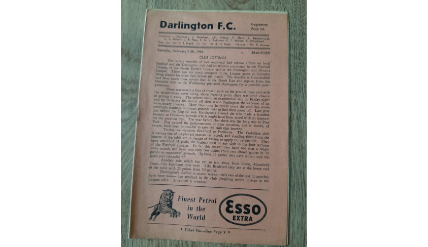 Programmes from the 1955-56 season -- part 4