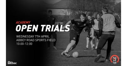 Come along to our Academy open trials!