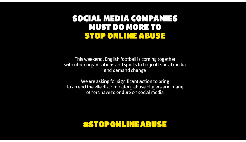 Darlington FC support social media boycott