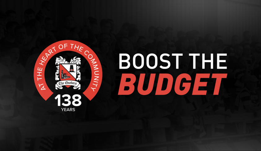 Generous fans push Boost the Budget past £80,000!