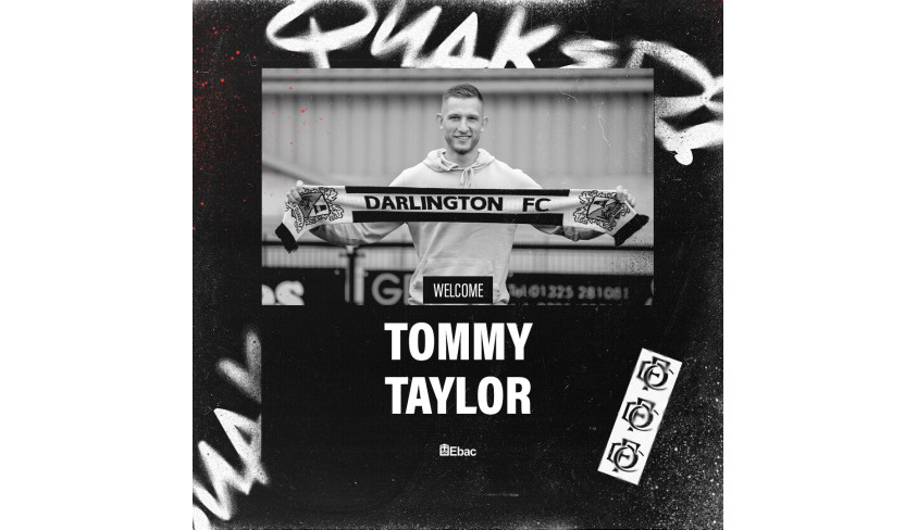 Quakers sign keeper Tommy Taylor
