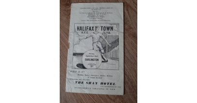 Programmes from the 1957-58 season -- part 1