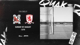 Quakers arrange Middlesbrough friendly