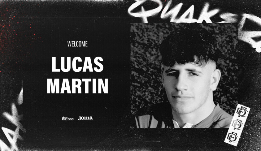 Quakers sign teenage keeper Lucas Martin