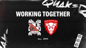 Darlington Rugby Club and Darlington FC pledge to work closely together