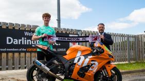 Sam revs up to support the Quakers