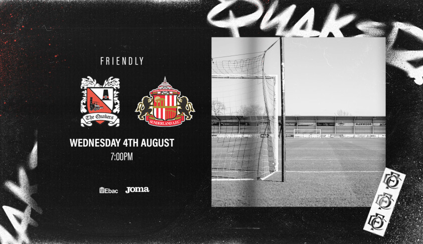 Quakers arrange Sunderland friendly