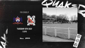 First friendly on Tuesday night -- postponed