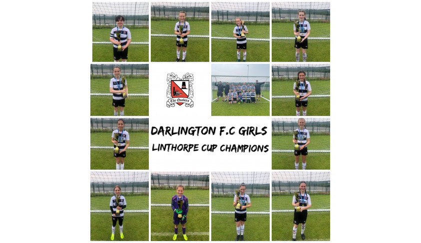 Under 12 girls win the Linthorpe Cup