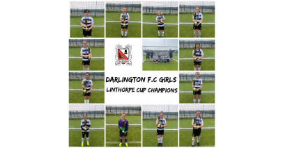 Under 12 girls win the Linthorpe Cup