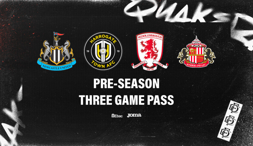 Buy our three game friendly match pass!