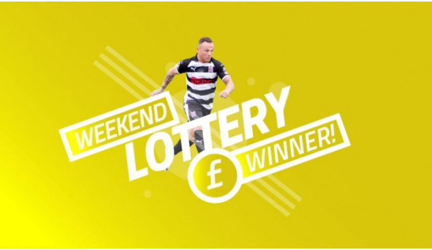 Weekend lottery winner