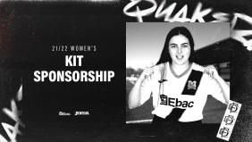 Sponsor a kit in our women's team for £150!